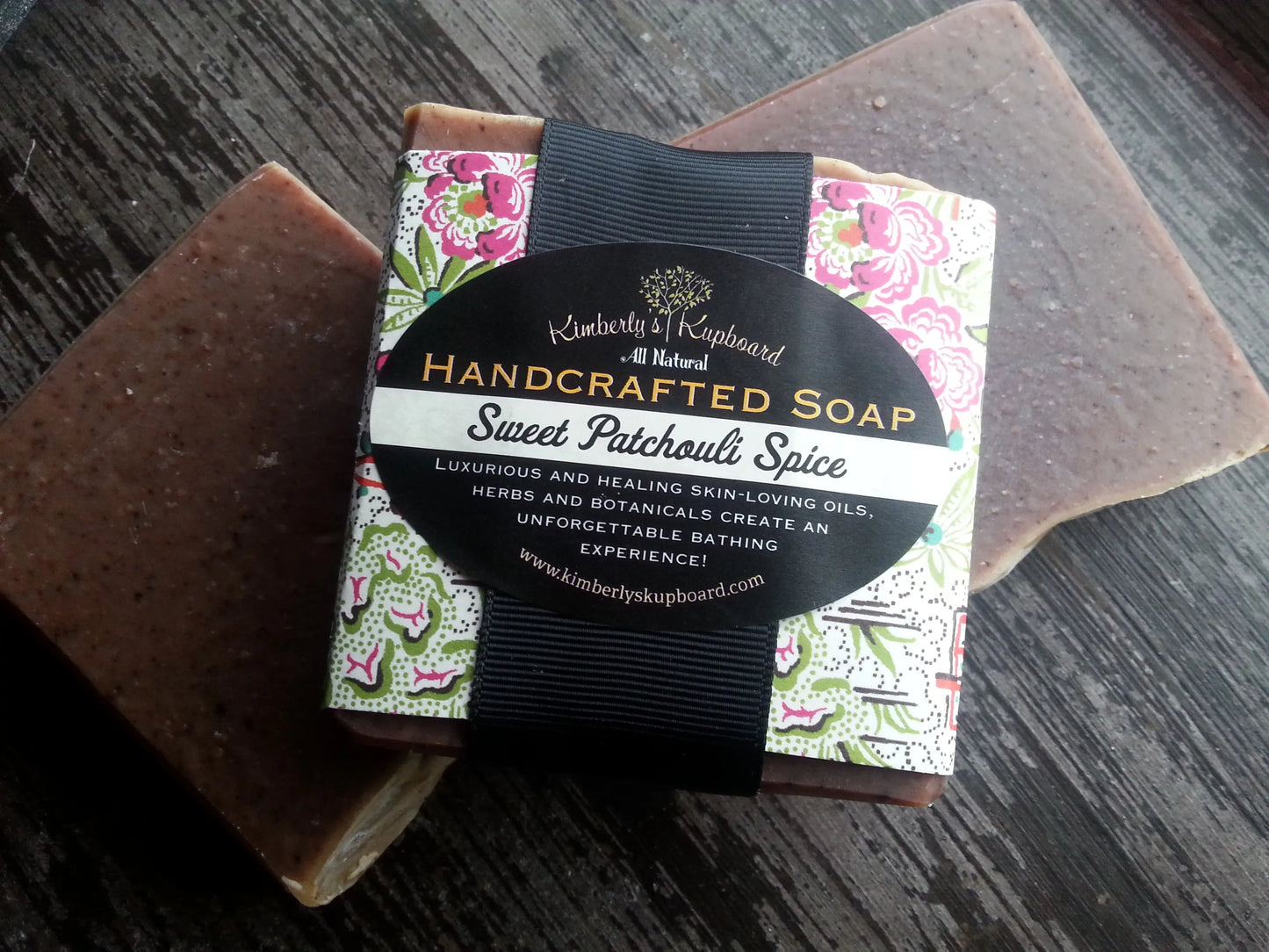 Patchouli Spice Soap--natural Cold Process Tallow Soap Kimberlys Kupboard