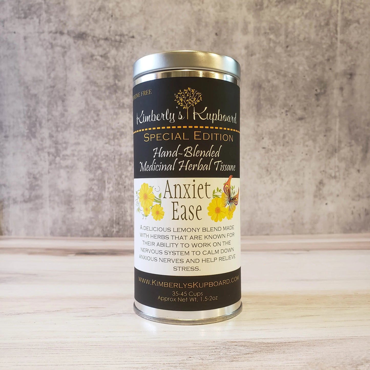 Anxiet-Ease Calming Herbal tea for Anxiety Relief, Stress Relief Kimberlys Kupboard