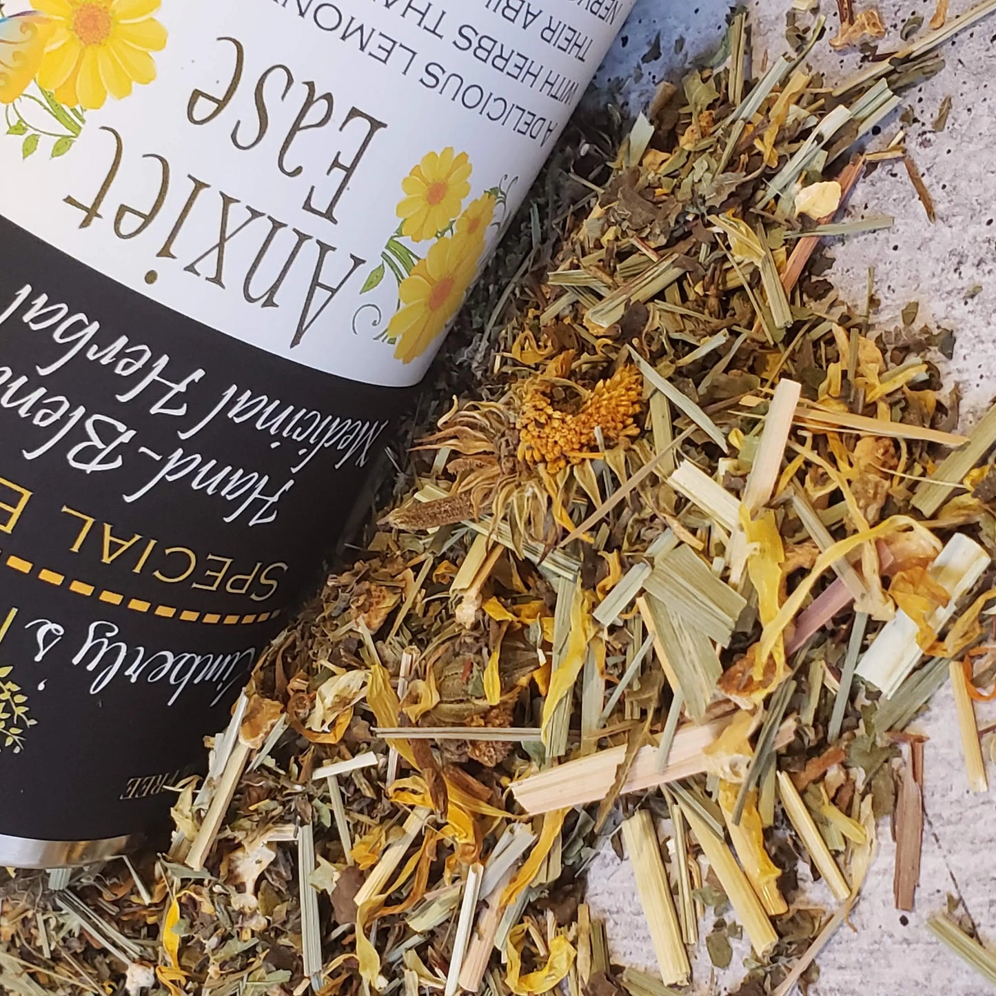 Anxiet-Ease Calming Herbal tea for Anxiety Relief, Stress Relief Kimberlys Kupboard