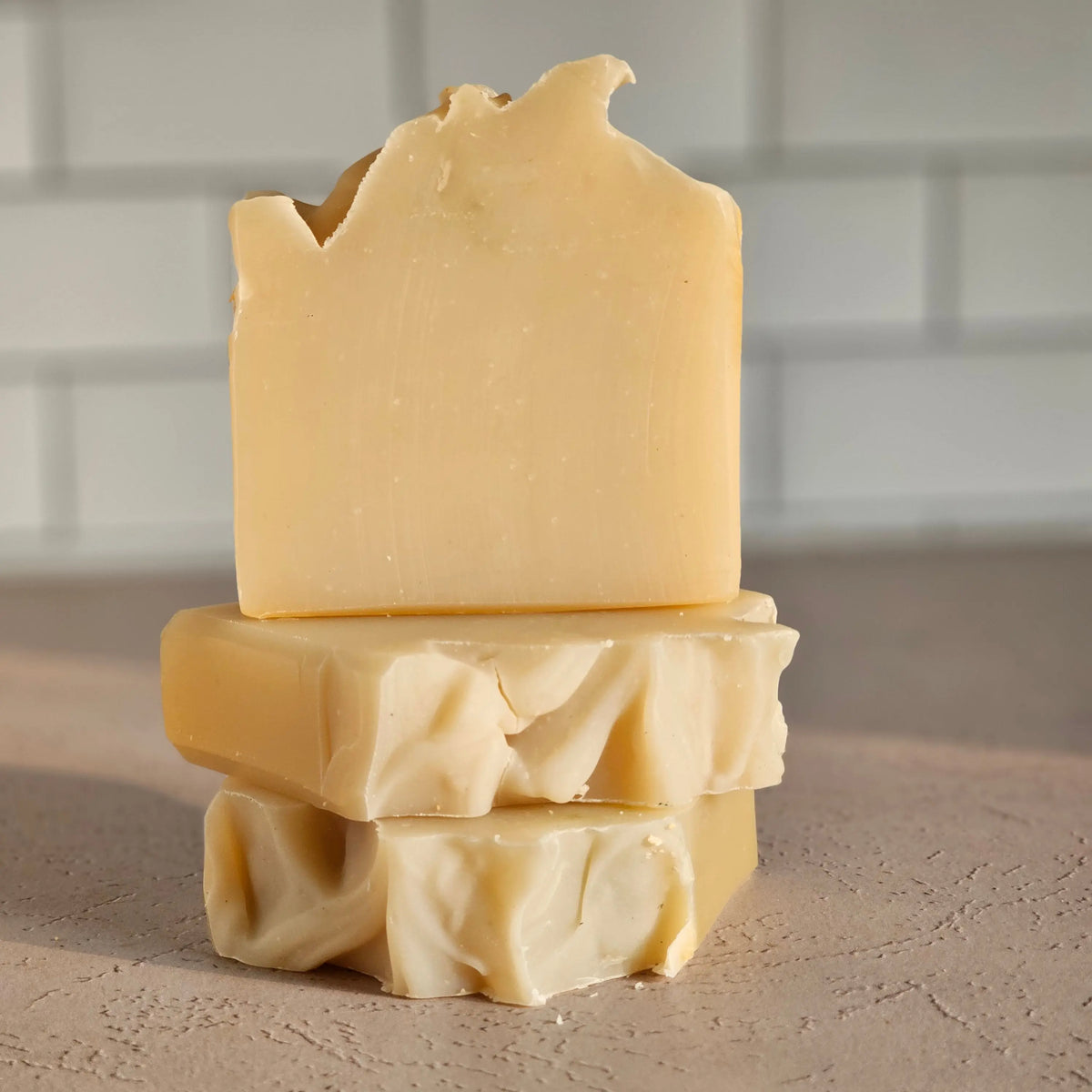 Snowflake Soap--Cold Process Tallow Soap Kimberlys Kupboard