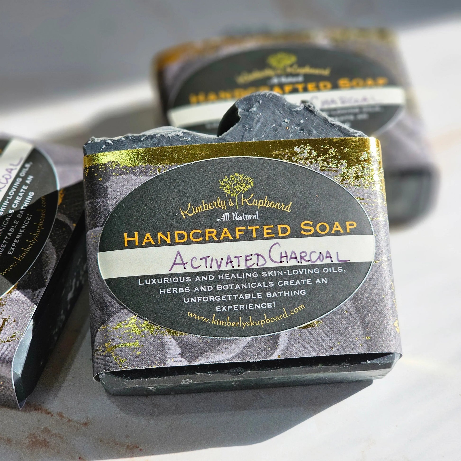Activated Charcoal Soap Cold Process Soap Detox Soap Acne Soap Kimberlys Kupboard