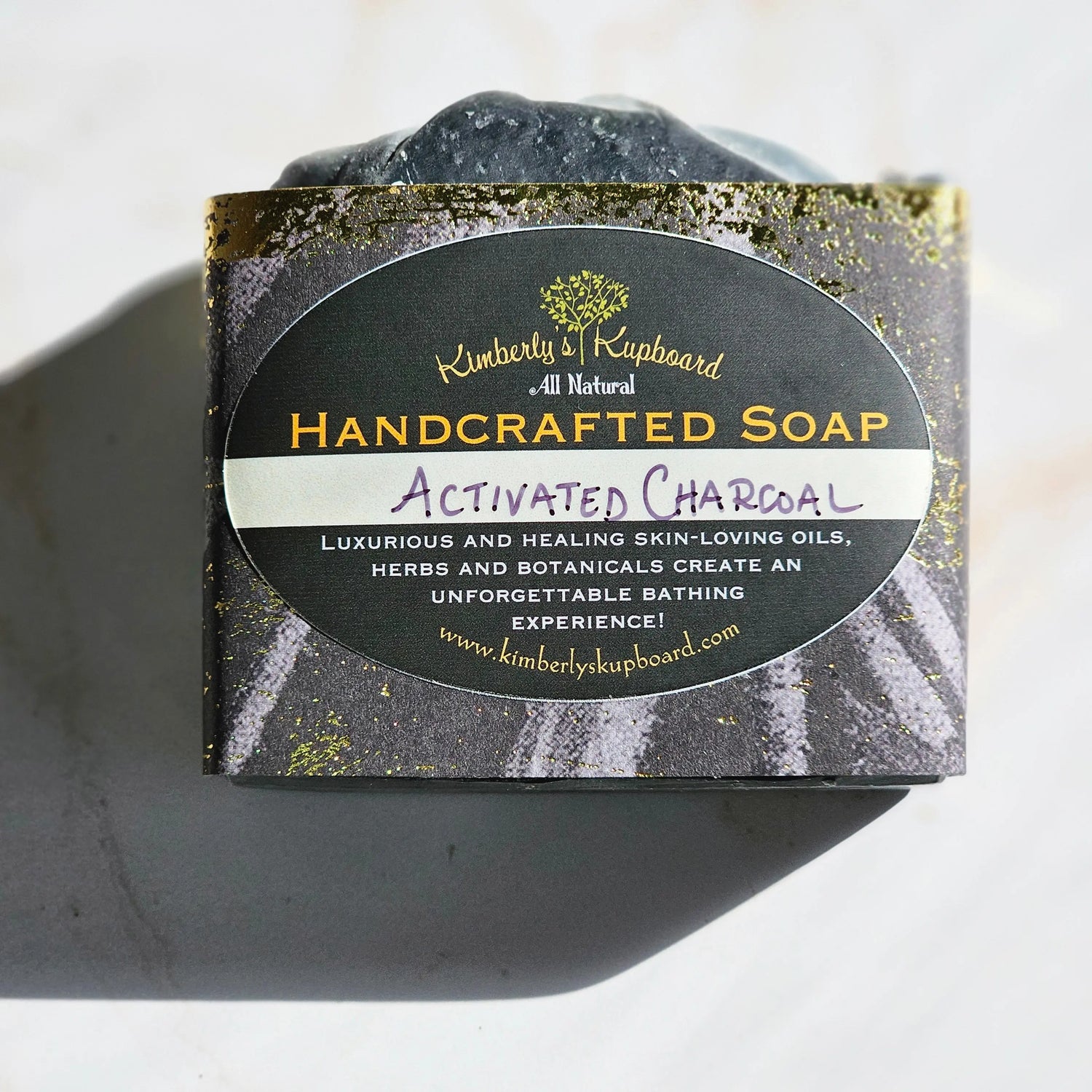 Activated Charcoal Soap Cold Process Soap Detox Soap Acne Soap Kimberlys Kupboard