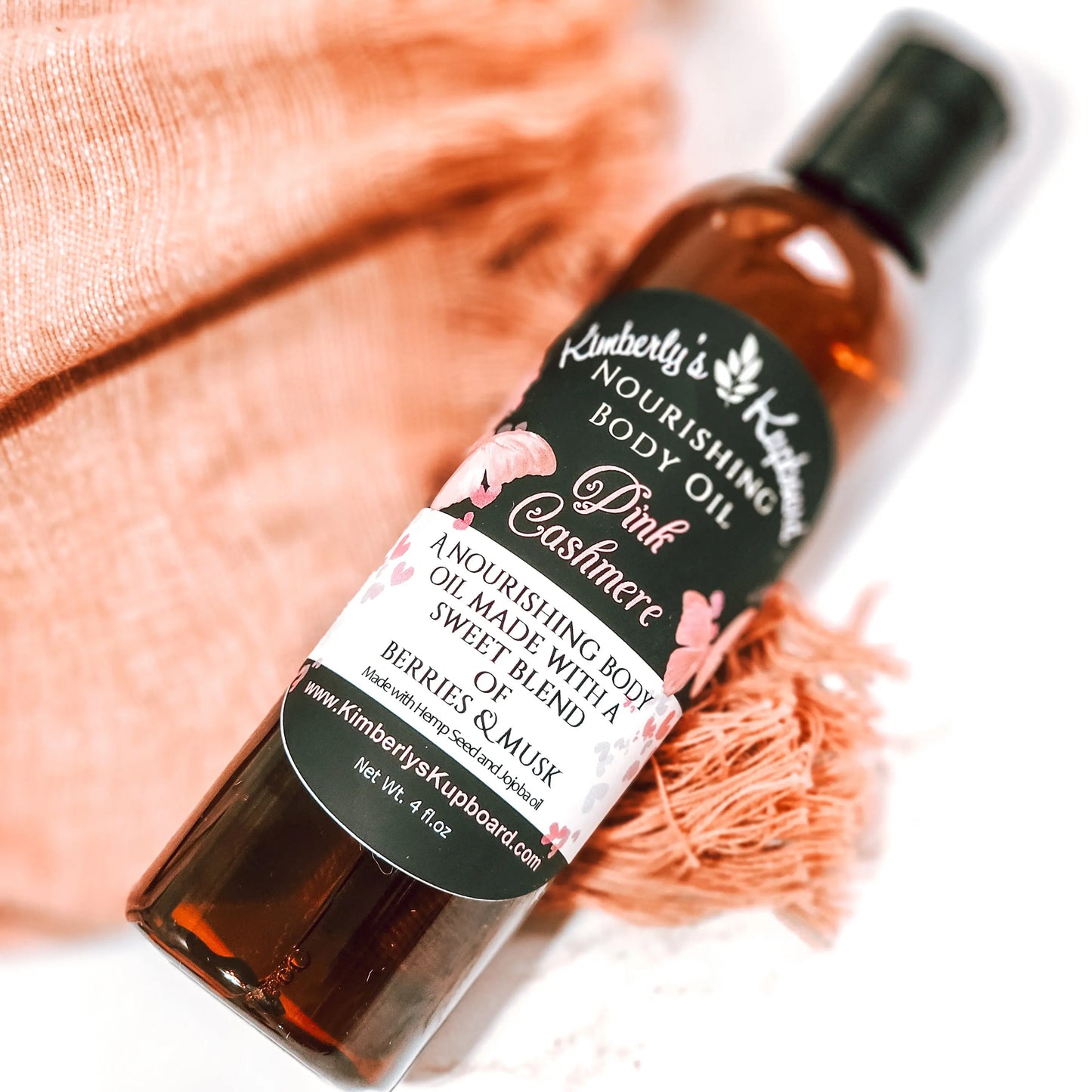 Pink Cashmere Body Oil Kimberlys Kupboard