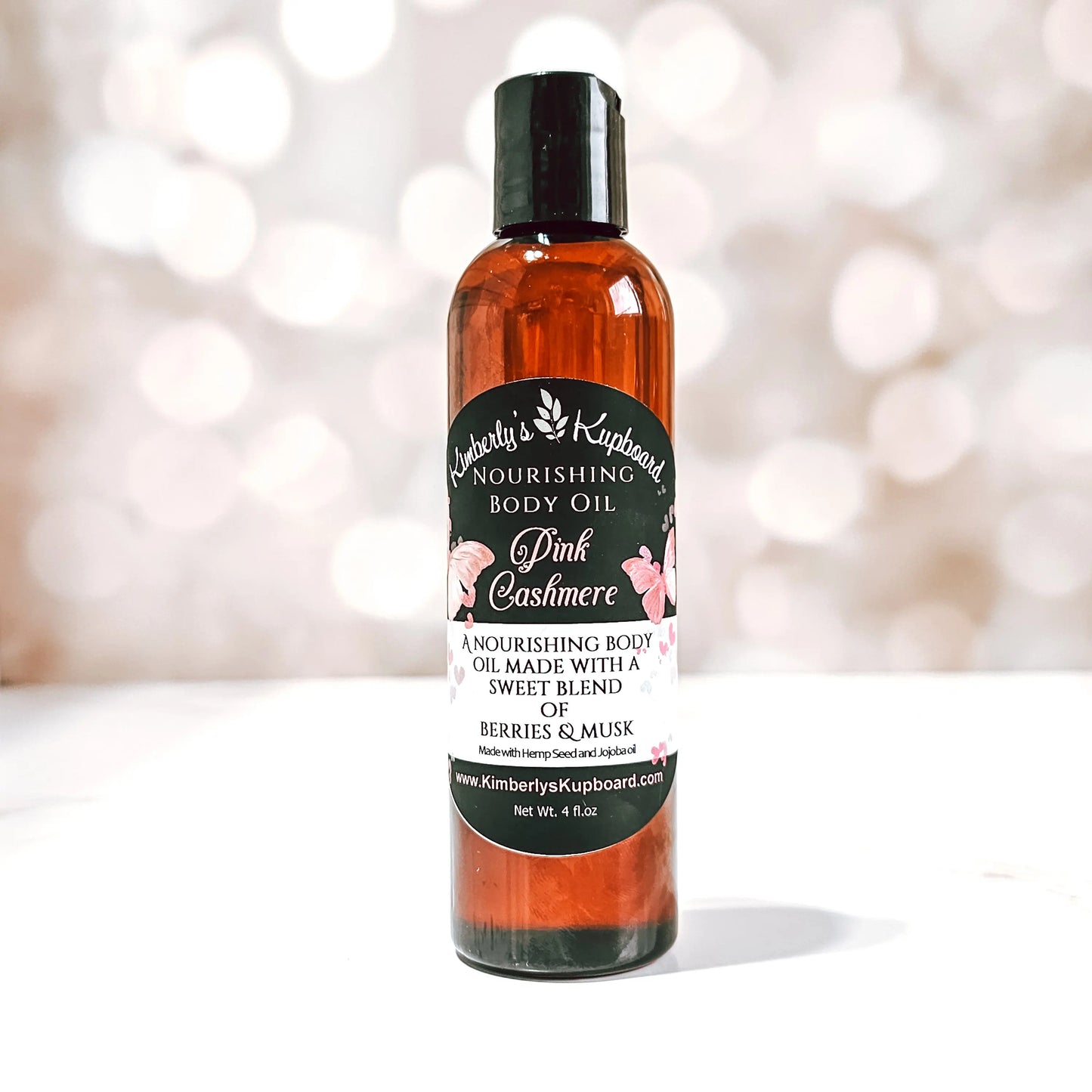 Pink Cashmere Body Oil Kimberlys Kupboard