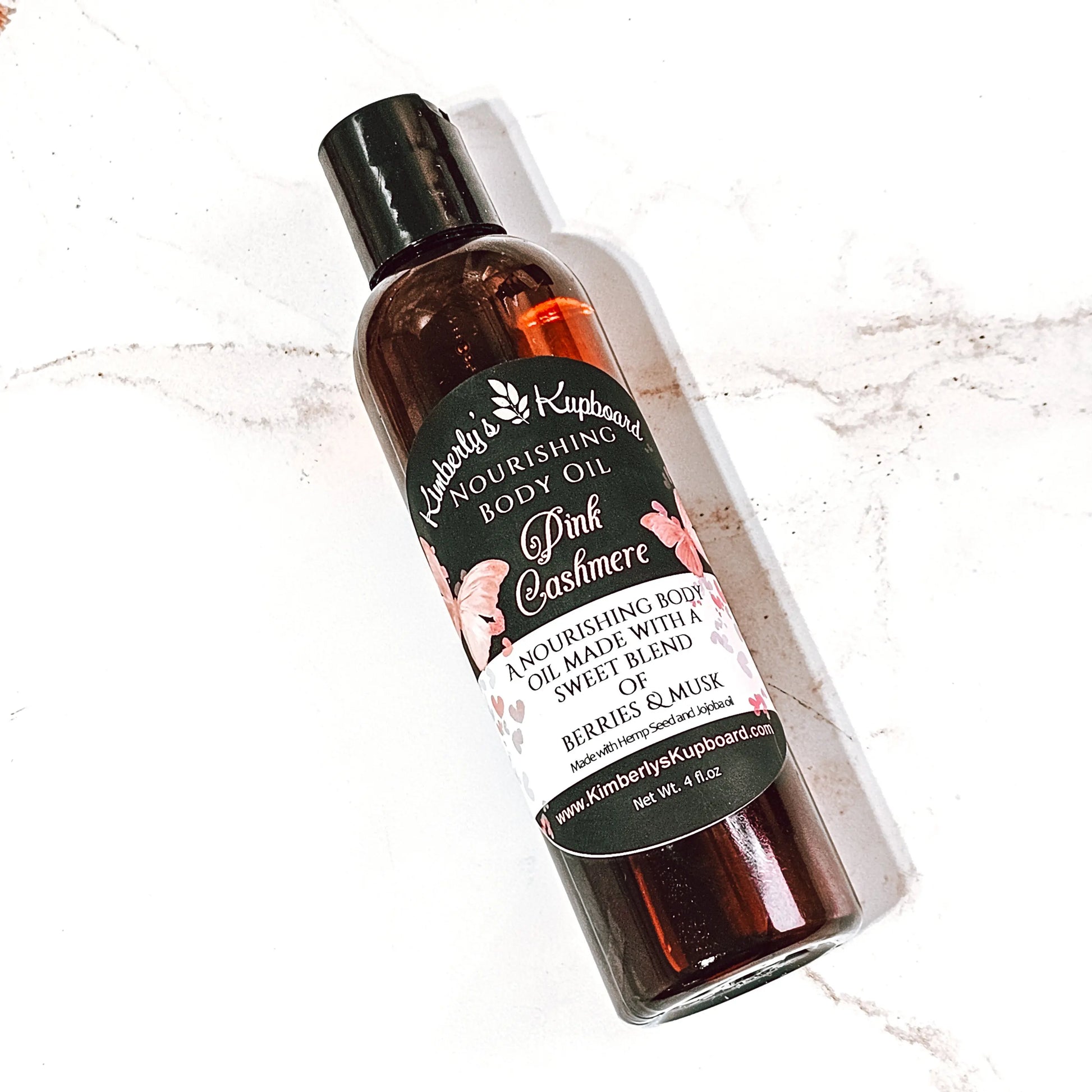 Pink Cashmere Body Oil Kimberlys Kupboard