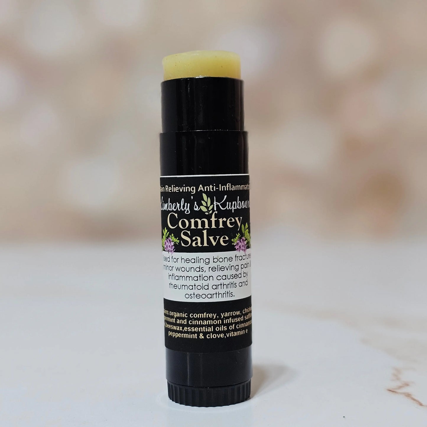 Comfrey Herbal Salve All natural salve for arthritis pain, joint inflammation and healing Kimberlys Kupboard