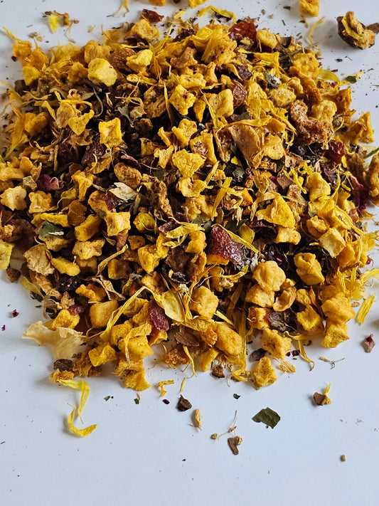 Turmeric Bliss Herbal Tea -Caffeine Free Kimberlys Kupboard