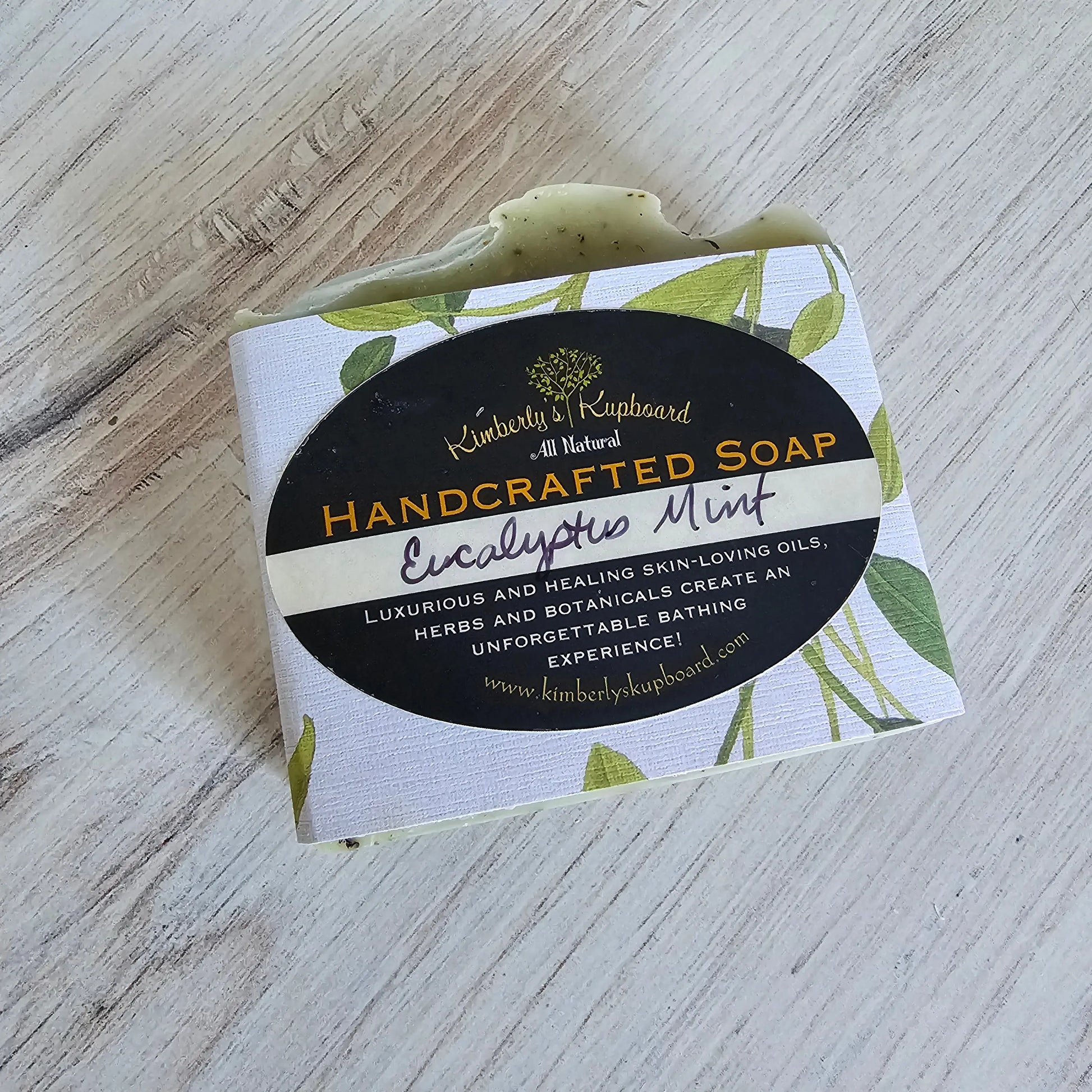 Eucalyptus Mint Soap Cold Process Tallow Soap Kimberlys Kupboard