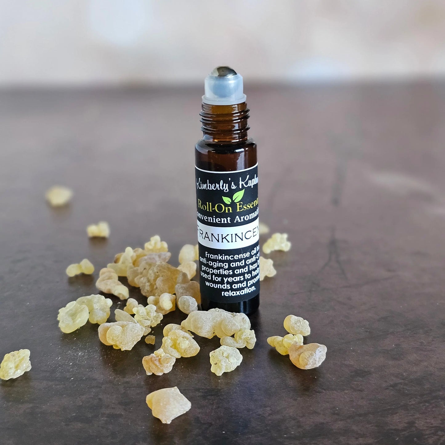 Frankincense Roll-On Essential Oil--for Anxiety and stress, Aromatherapy Kimberlys Kupboard