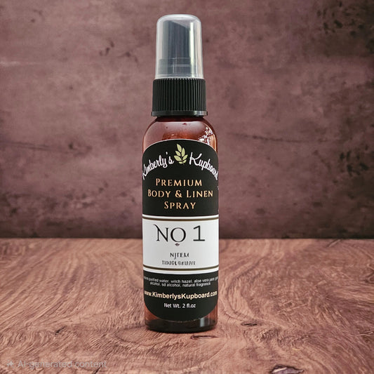 Body & Linen Spray--- (Mens) No. 1 Kimberlys Kupboard