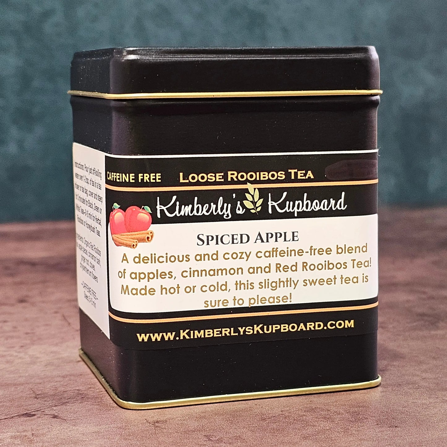 Spiced Apple Caffeine Free Rooibos Tea Kimberlys Kupboard