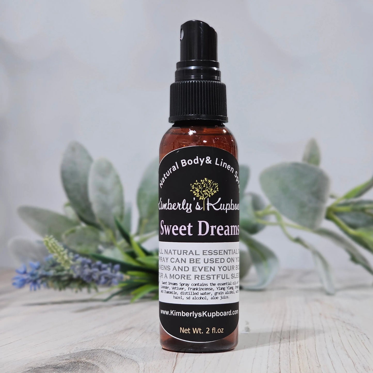 Sweet Dreams Linen and Body spray for a Deeper more Restful Sleep! Kimberlys Kupboard