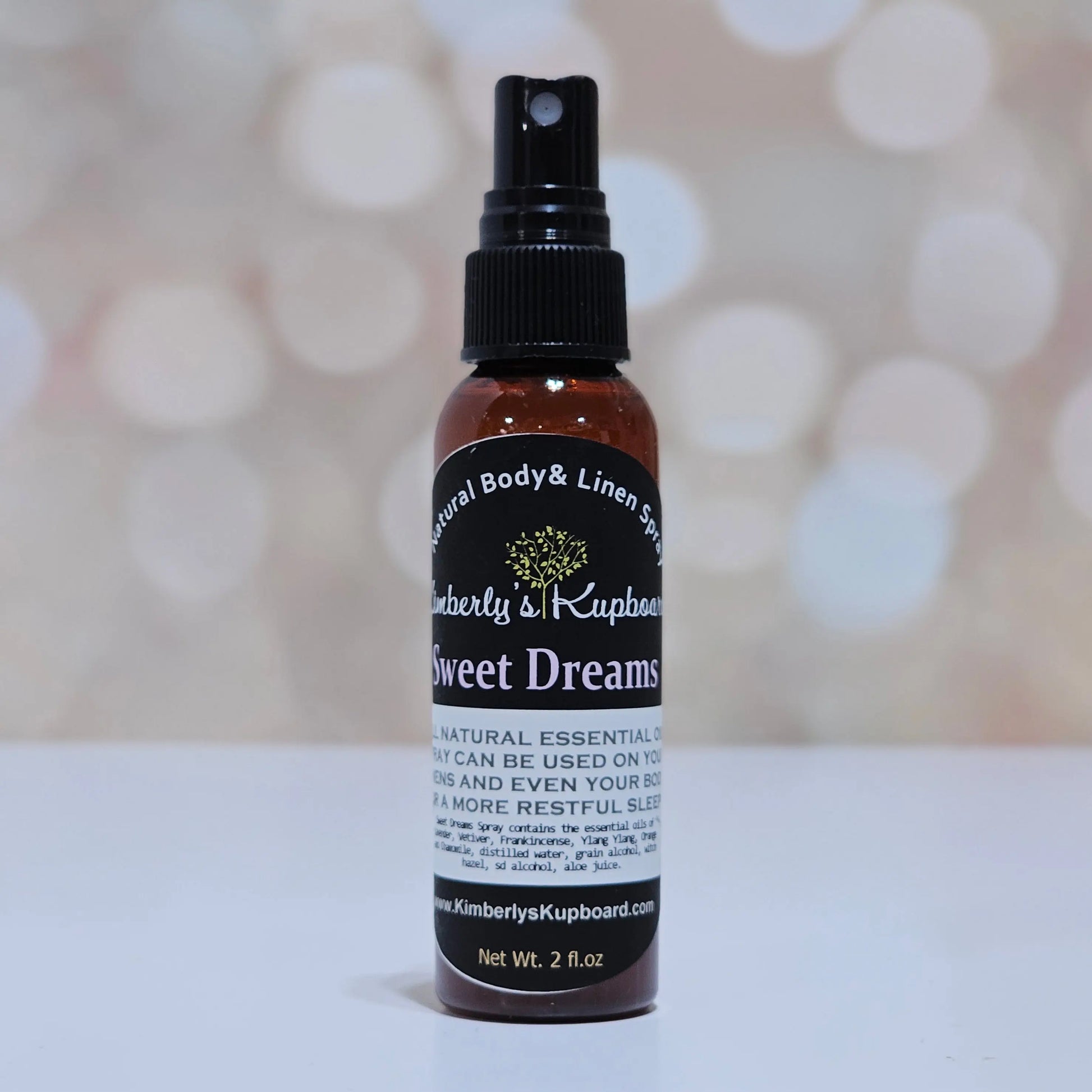 Sweet Dreams Linen and Body spray for a Deeper more Restful Sleep! Kimberlys Kupboard