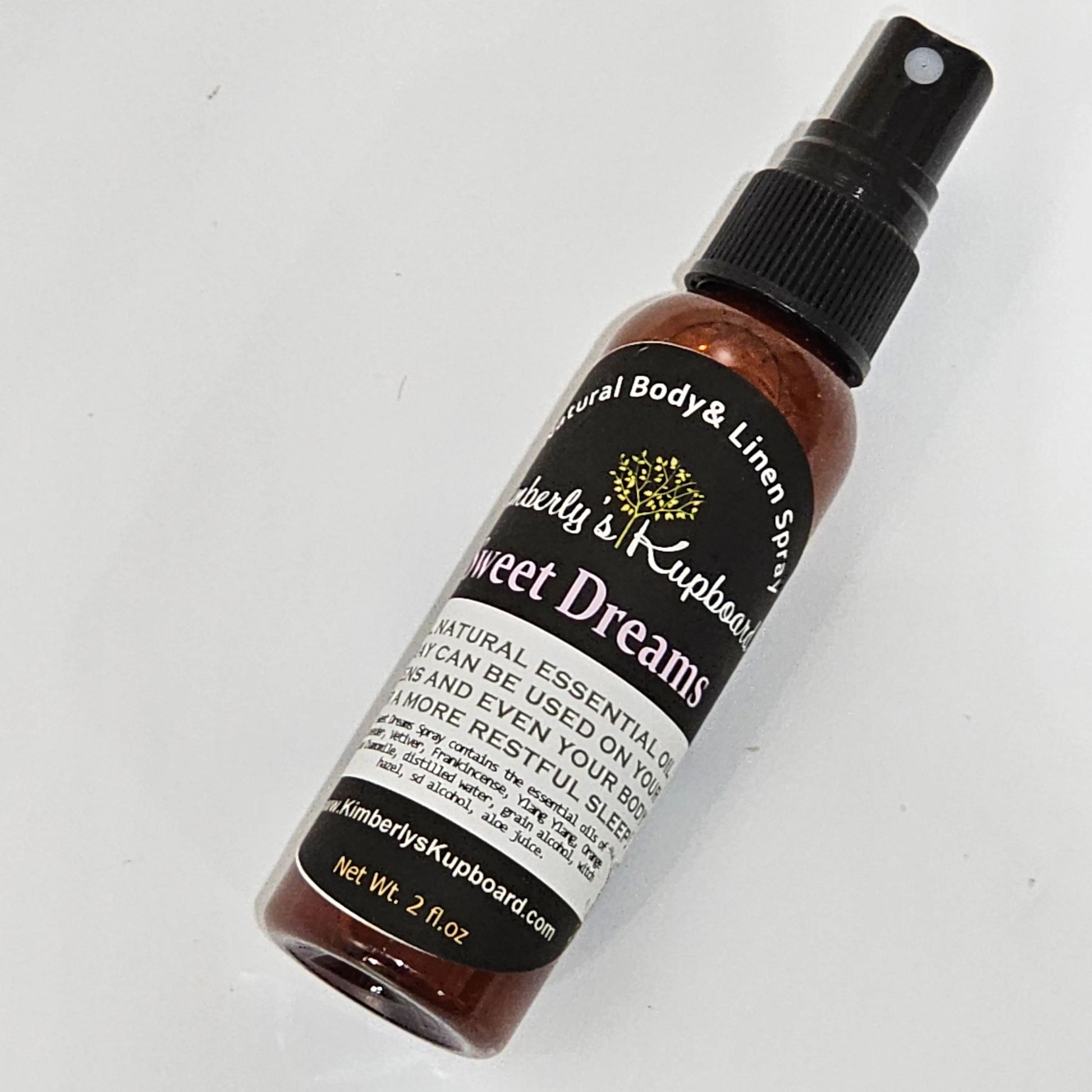 Sweet Dreams Linen and Body spray for a Deeper more Restful Sleep! Kimberlys Kupboard