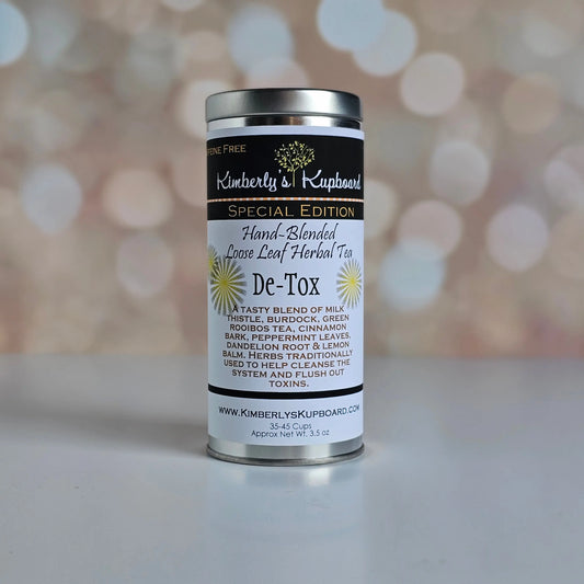 Detox Herbal tea caffeine free cleansing tea Kimberlys Kupboard