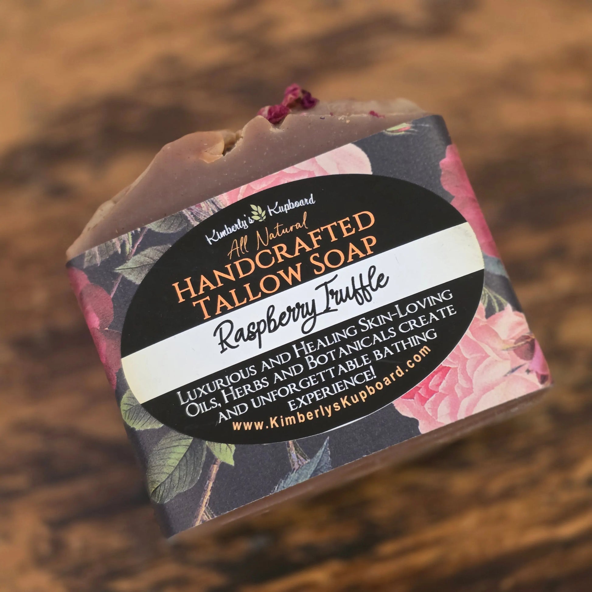 Raspberry Truffle Tallow Soap Kimberlys Kupboard