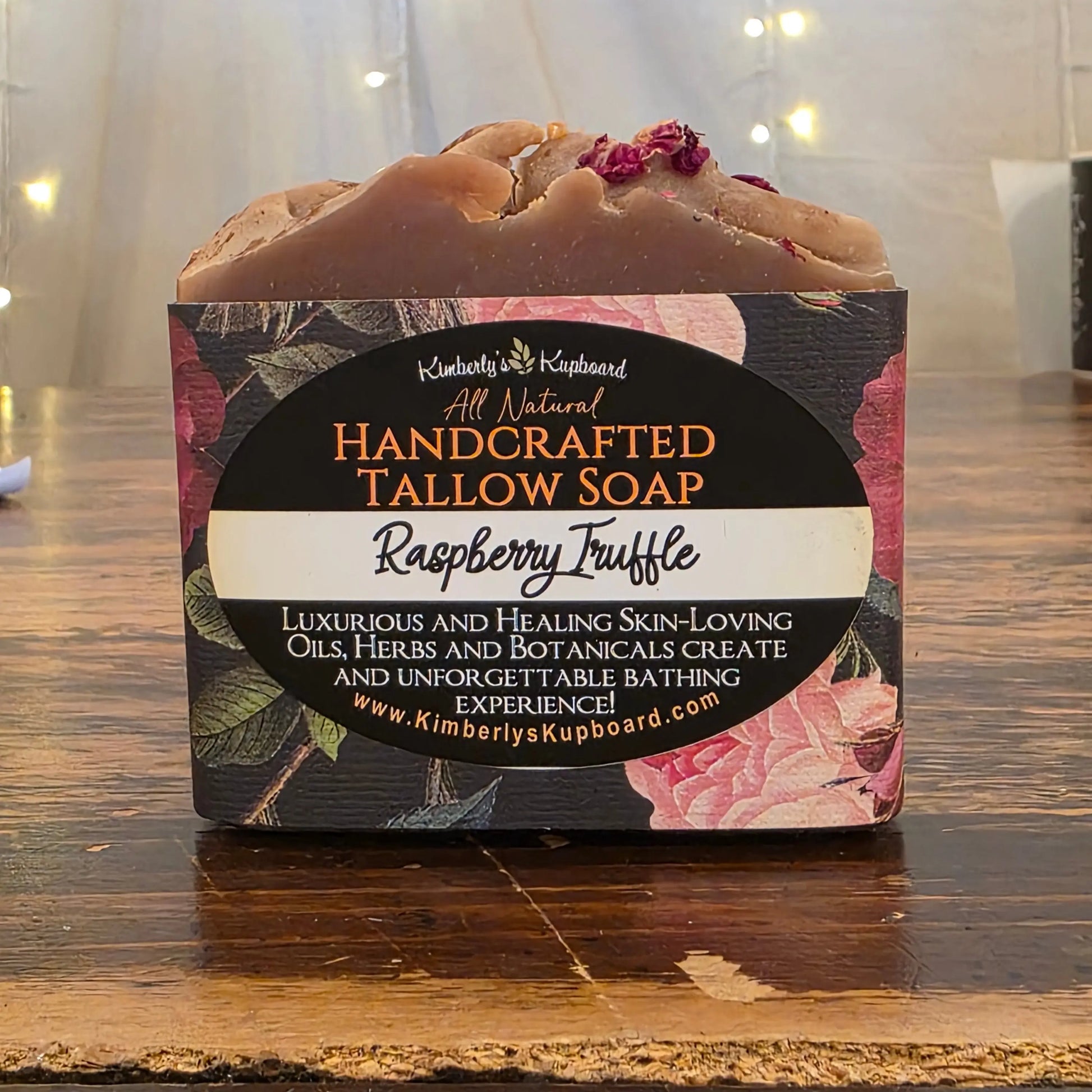 Raspberry Truffle Tallow Soap Kimberlys Kupboard