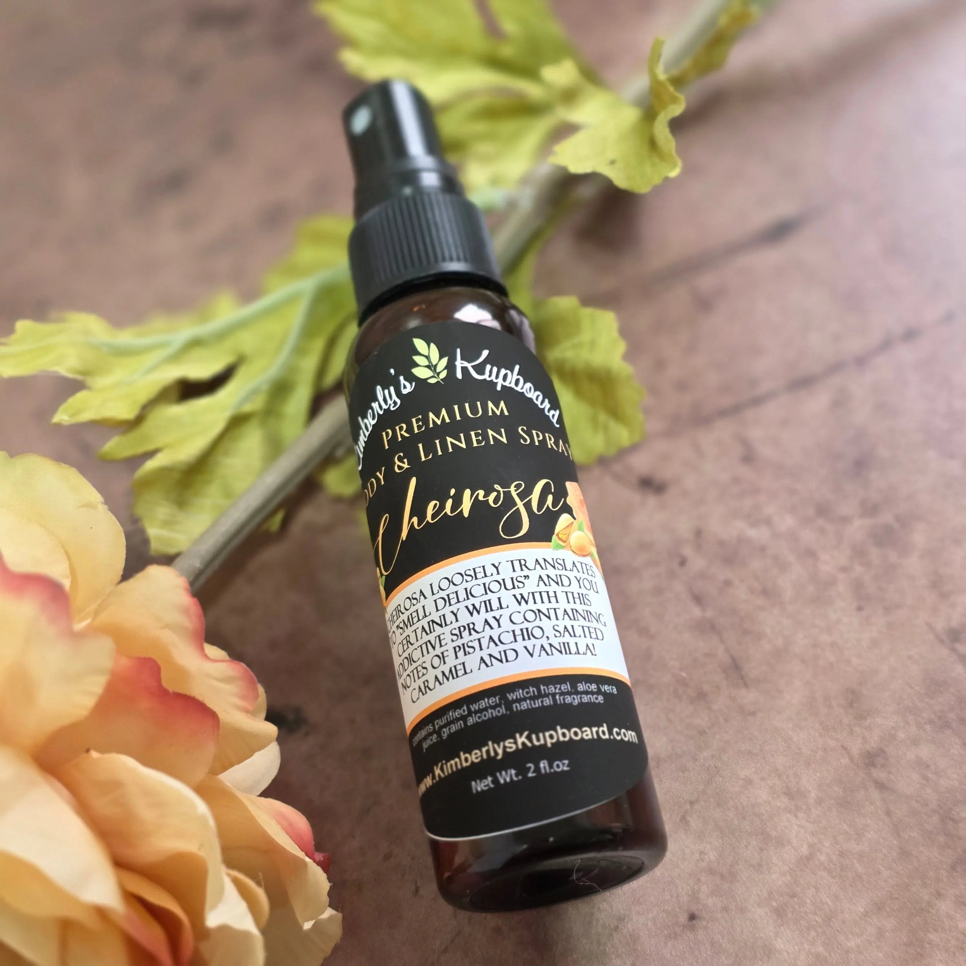 Cheirosa Premium Body and Linen Spray all natural spray Kimberlys Kupboard