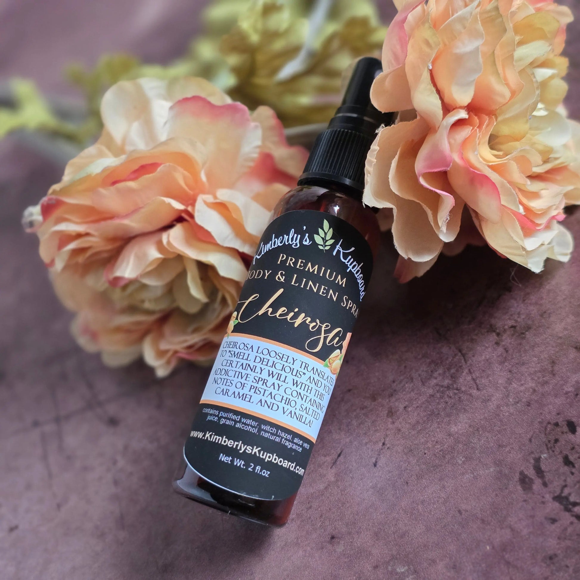 Cheirosa Premium Body and Linen Spray all natural spray Kimberlys Kupboard