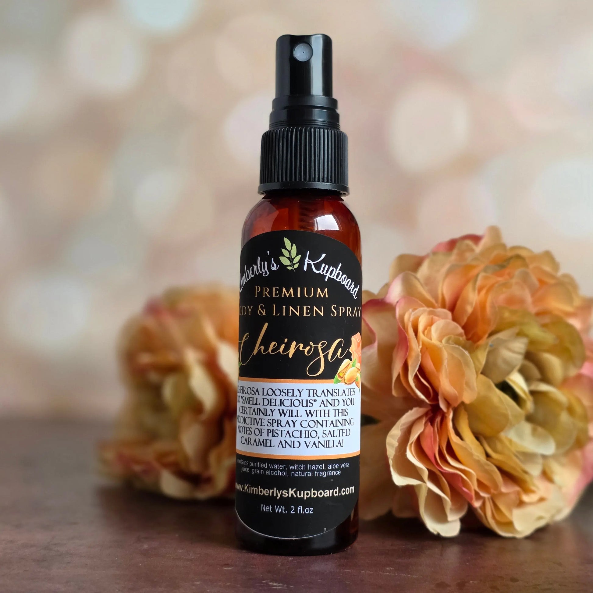 Cheirosa Premium Body and Linen Spray all natural spray Kimberlys Kupboard