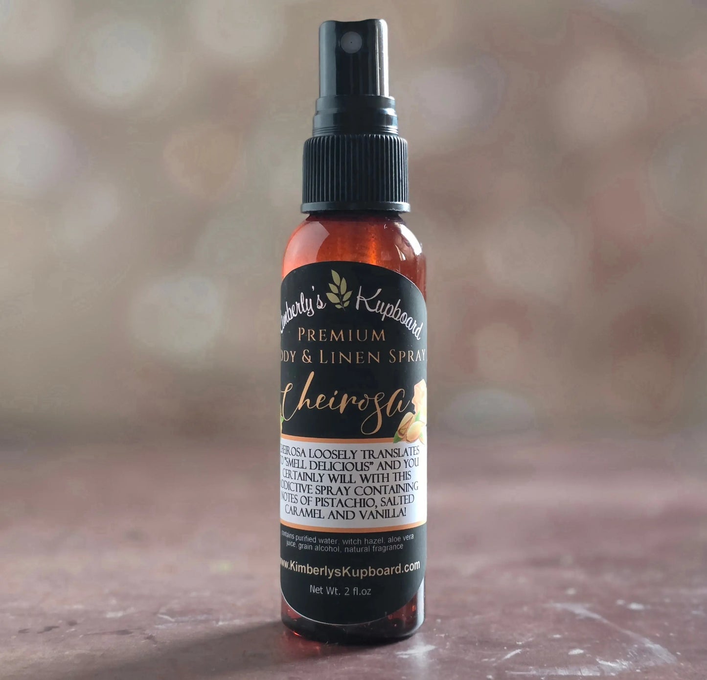Cheirosa Premium Body and Linen Spray all natural spray Kimberlys Kupboard