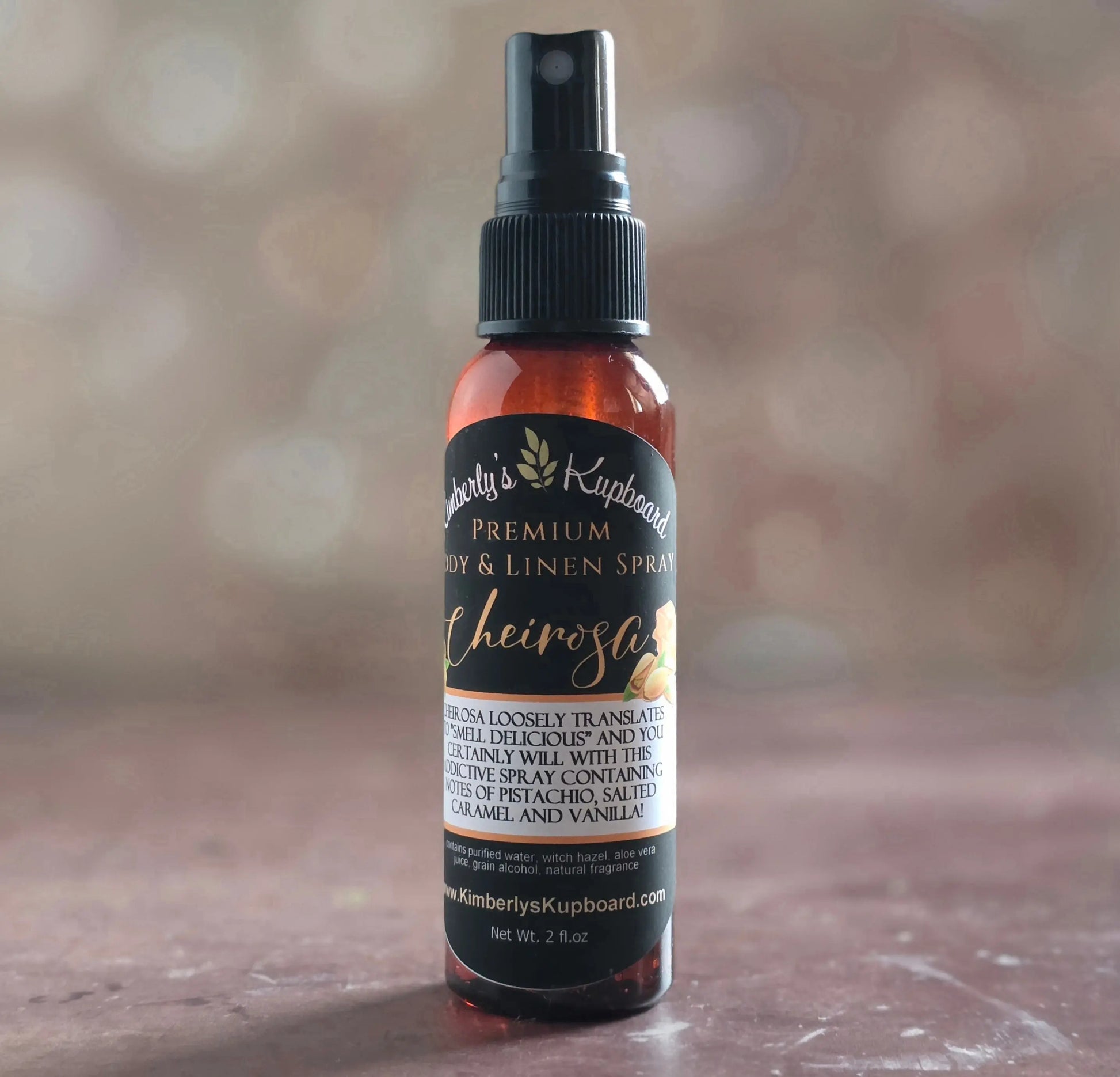 Cheirosa Premium Body and Linen Spray all natural spray Kimberlys Kupboard
