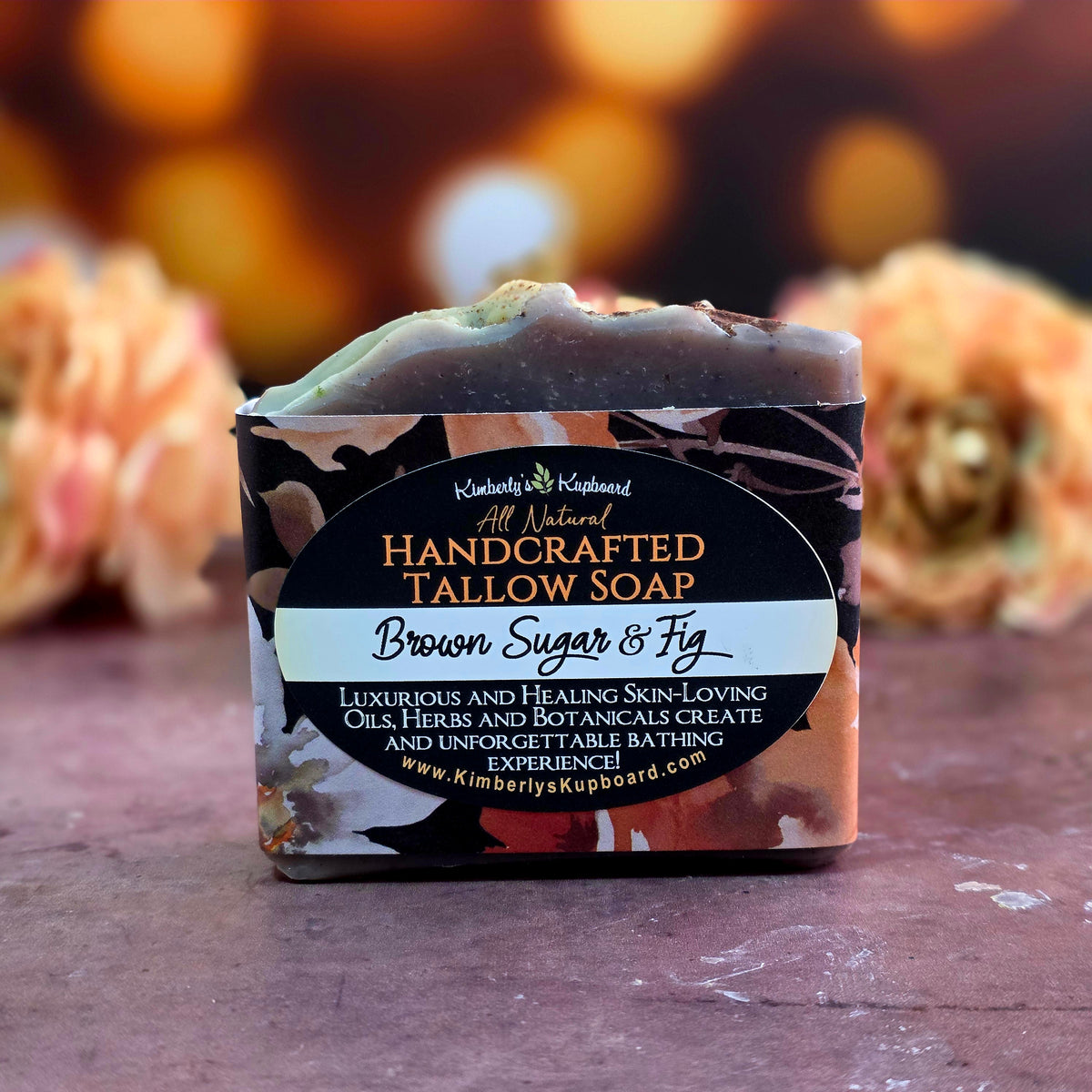Brown Sugar & Fig Tallow Soap Kimberlys Kupboard