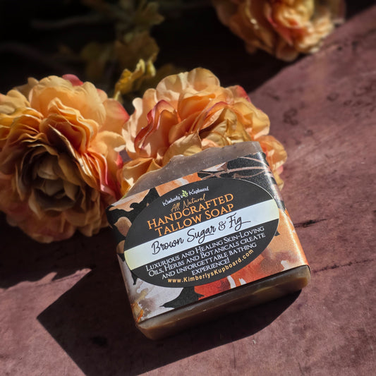 Brown Sugar & Fig Tallow Soap Kimberlys Kupboard