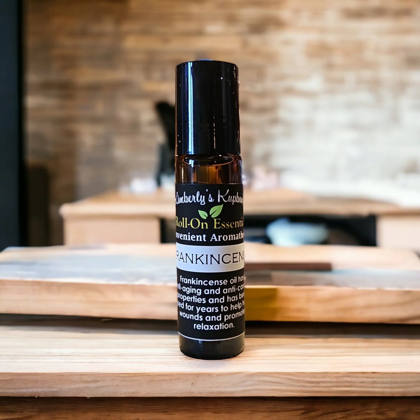 Frankincense Roll-On Essential Oil--for Anxiety and stress, Aromatherapy Kimberlys Kupboard