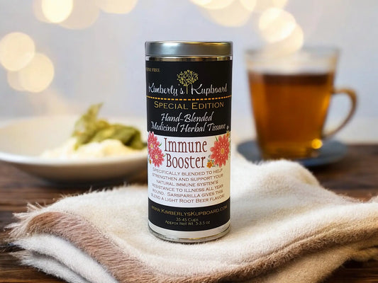 Immune Booster Herbal Tea with Elderberry, Echinacea for healthy immune system Kimberlys Kupboard