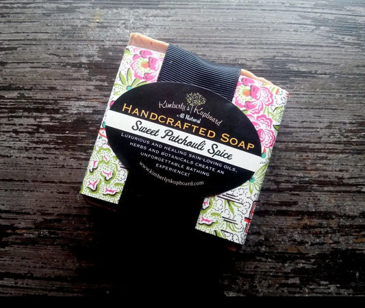 Patchouli Spice Soap--natural Cold Process Tallow Soap Kimberlys Kupboard
