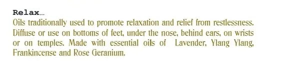 Relax Roll On Kimberlys Kupboard