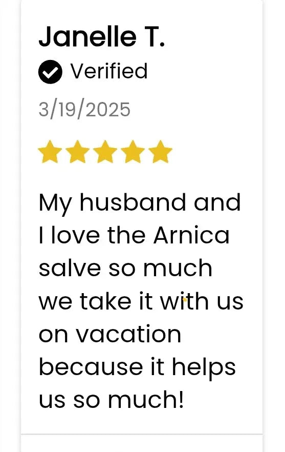 Arnica Salve, Pain salve all Purpose salve, for Bruises, Swelling, Restless Leg Syndrome, Sprains, Nerve Pain, Arthritis pain. Kimberlys Kupboard