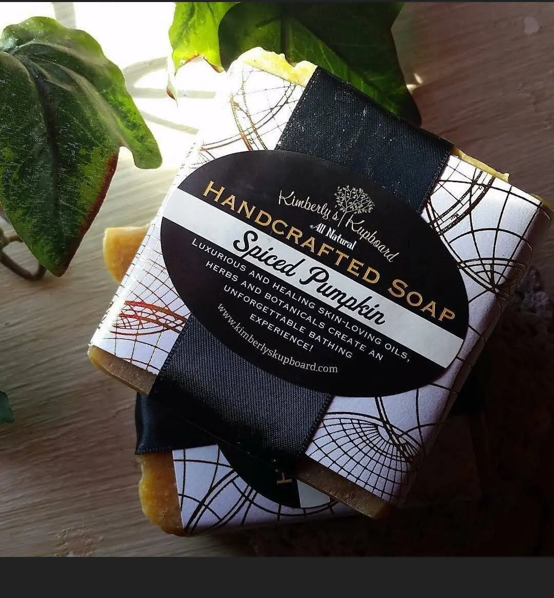Spiced Pumpkin Soap--natural Cold Process Tallow Soap Kimberlys Kupboard