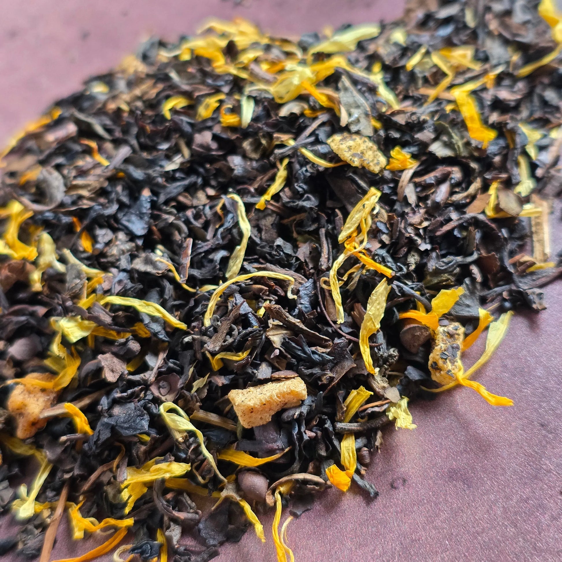 Peach Oolong Smooth Oolong tea with Real Peach Pieces Kimberlys Kupboard
