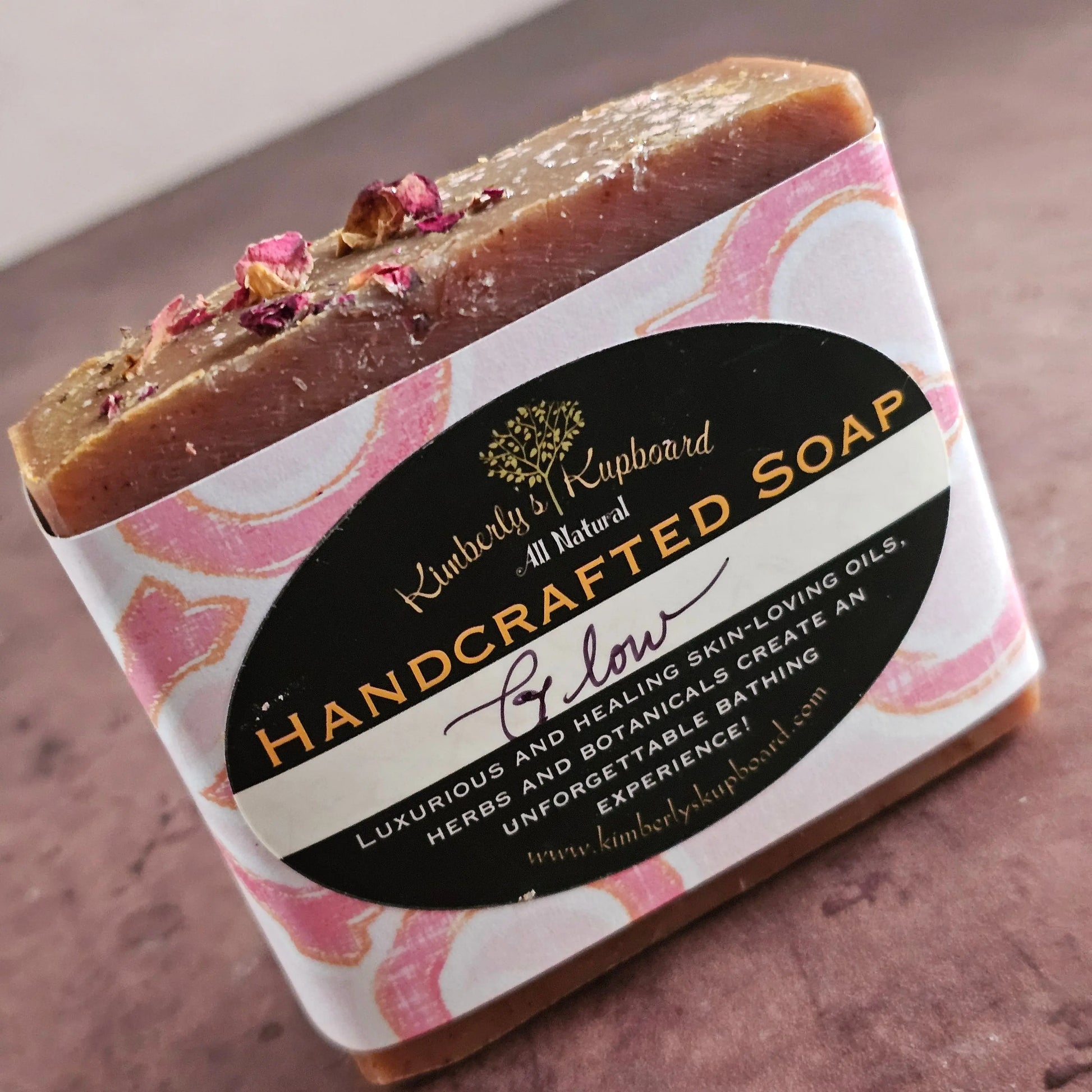 Glow cold process Tallow Soap Kimberlys Kupboard