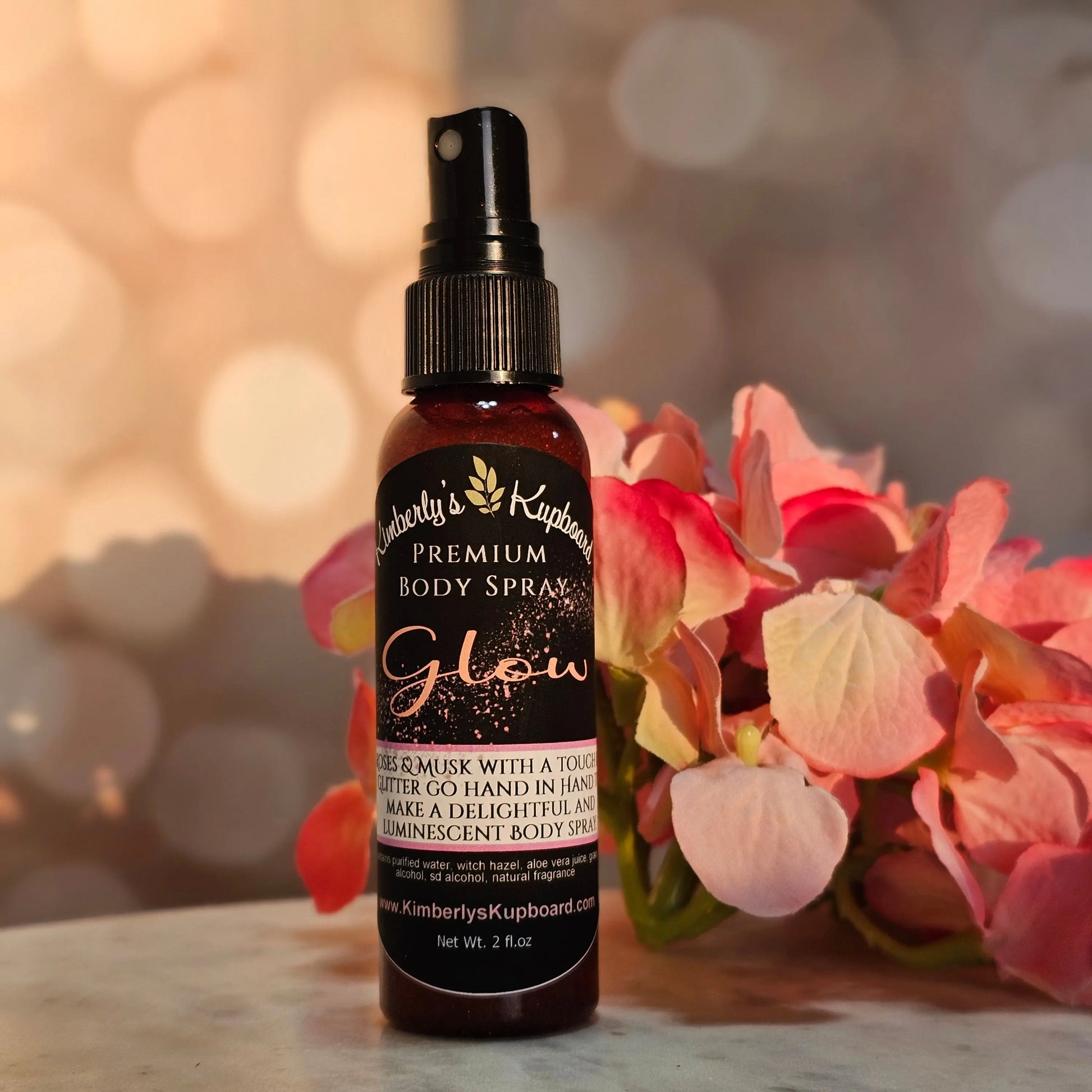 Glow! Shimmering Body Spray Kimberlys Kupboard