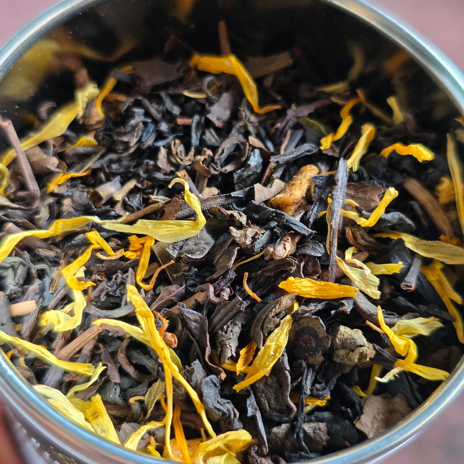 Peach Oolong Smooth Oolong tea with Real Peach Pieces Kimberlys Kupboard