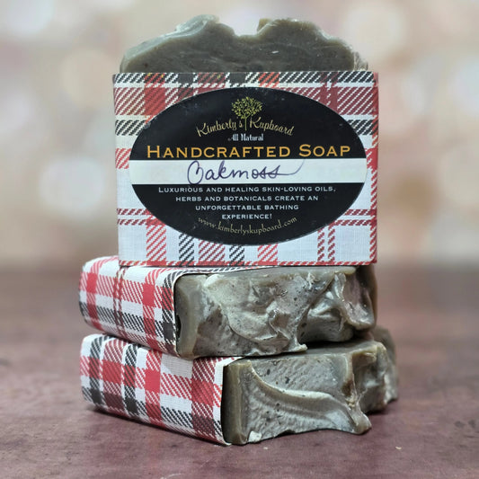 Oakmoss Cold Process Tallow Soap Kimberlys Kupboard