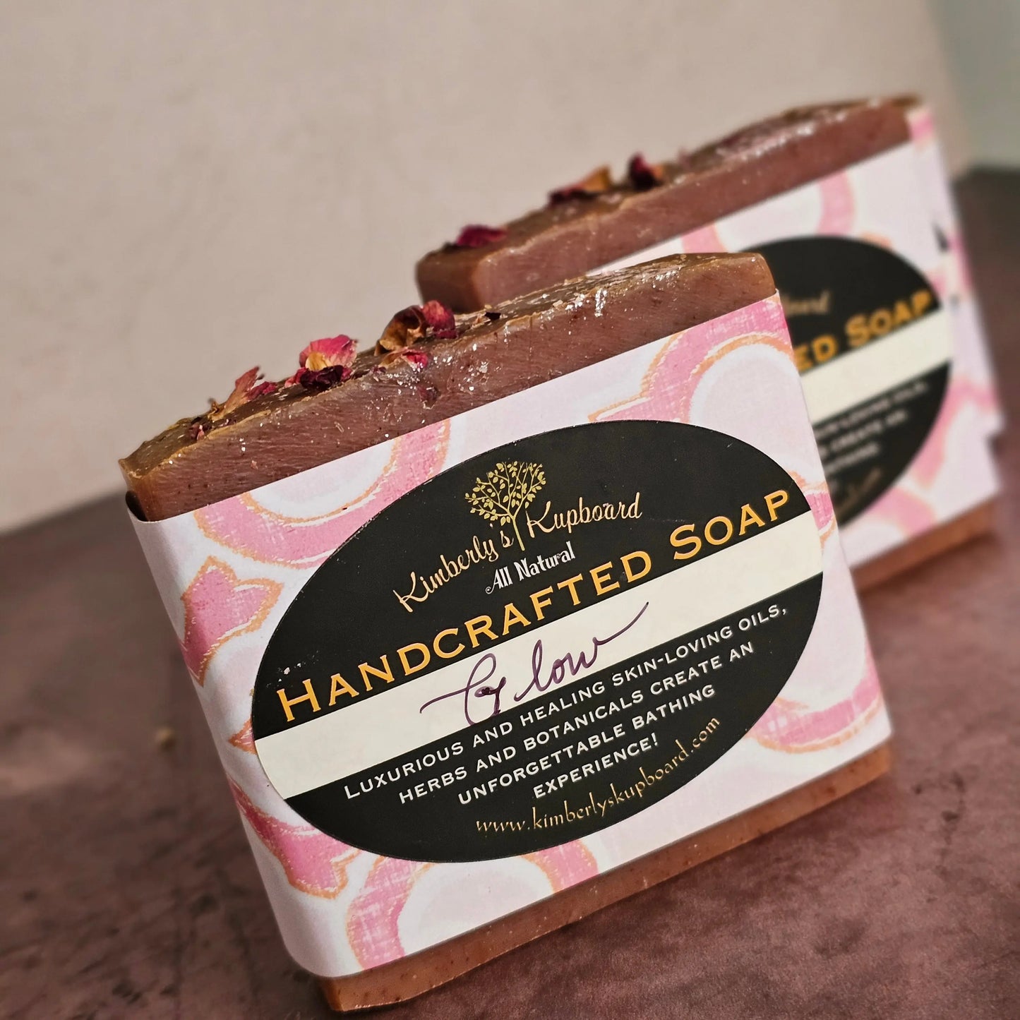 Glow cold process Tallow Soap Kimberlys Kupboard