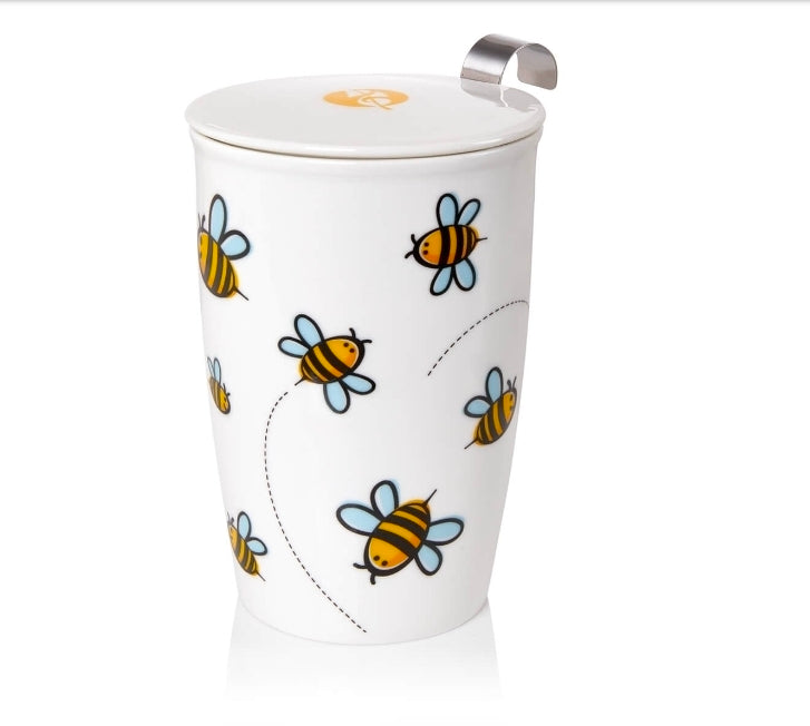 Double-Wall Buzz Mug with Infuser Kimberlys Kupboard
