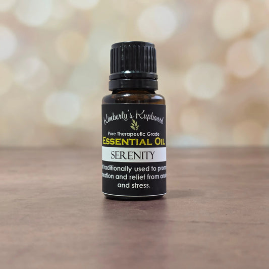 Serenity Essential Oil pure essential oil blend for anxiety, depression mood boost Kimberlys Kupboard