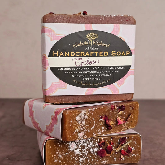 Glow cold process Tallow Soap Kimberlys Kupboard