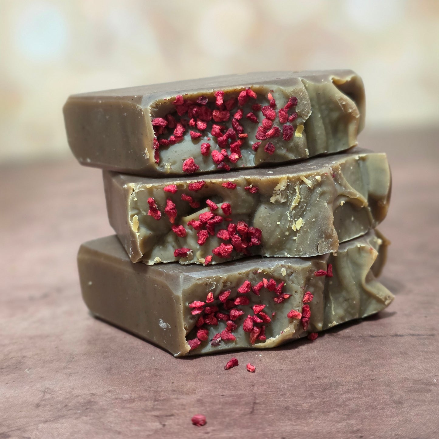 Raspberry Truffle Tallow Soap Kimberlys Kupboard