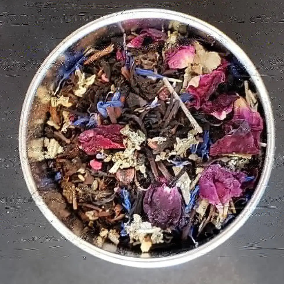 Blackberry Sage Oolong Tea..Delicious Loose tea Made with Real Blackberries Kimberlys Kupboard
