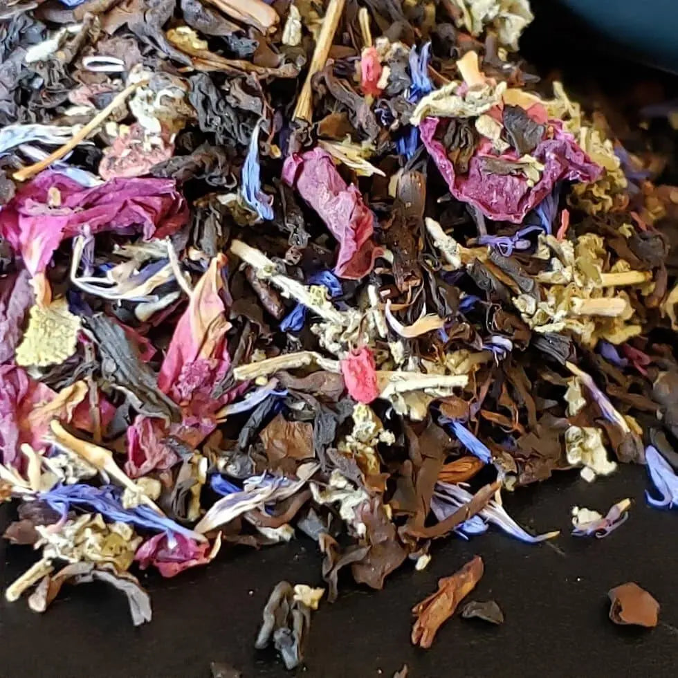 Blackberry Sage Oolong Tea..Delicious Loose tea Made with Real Blackberries Kimberlys Kupboard