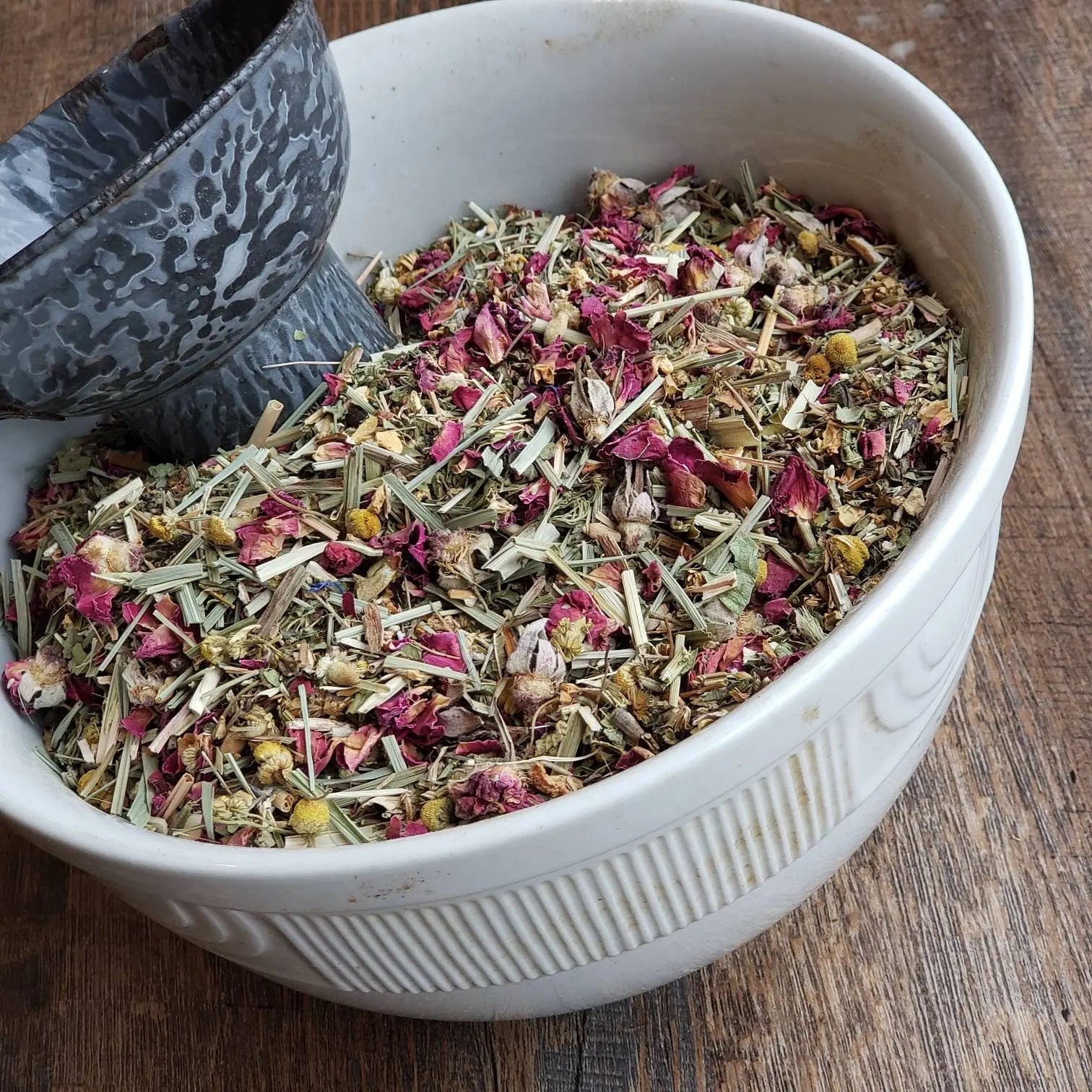 Happy Herbal tea for seasonal affective disorder and Anxiety Kimberlys Kupboard
