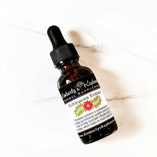 Echinacea Tincture--Organic Herbal Extract for Boosting Immune System Kimberlys Kupboard