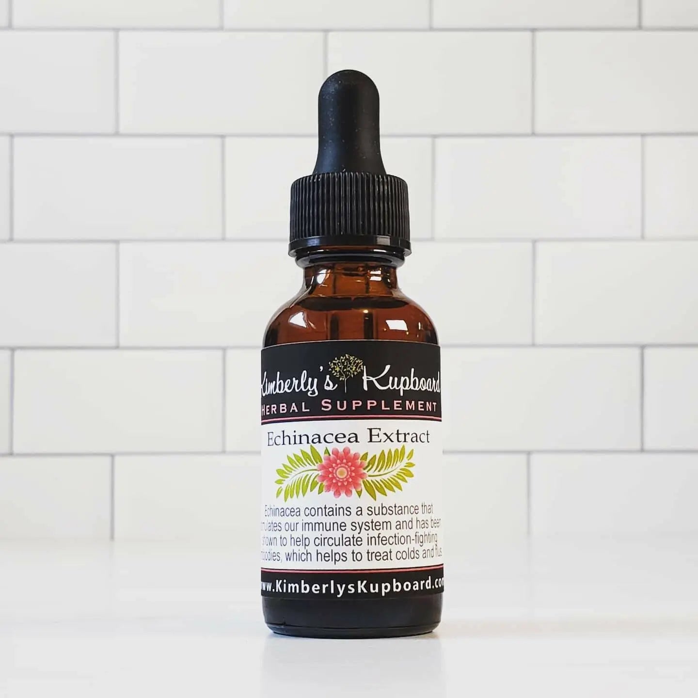 Echinacea Tincture--Organic Herbal Extract for Boosting Immune System Kimberlys Kupboard