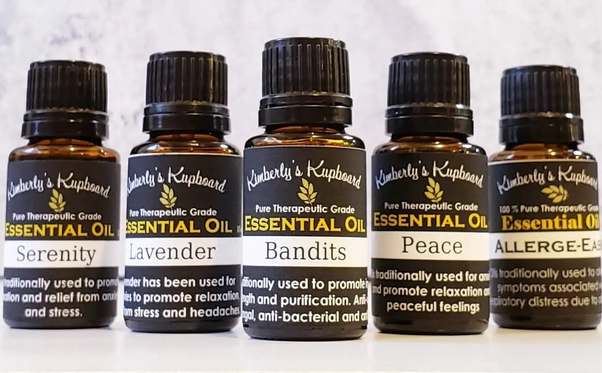 Bandits Blend Essential Oil for Immune Support, Odors and Cleaning Kimberlys Kupboard